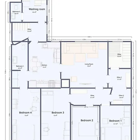 Spacious 4br Near Downtown & Ocean *